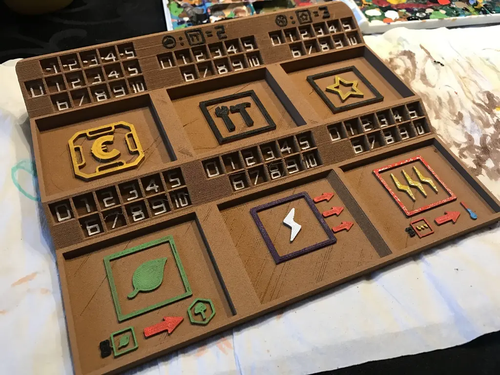 Terraforming Mars Player Dashboard