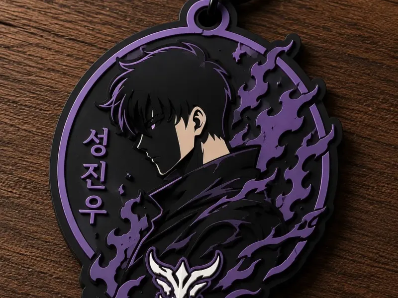 Sung Jin Woo Flat Keychain