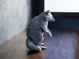 Low Poly Racoon-3