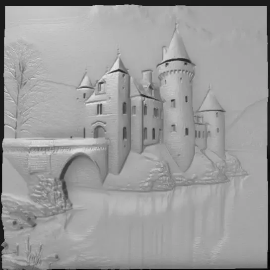fortress on the riverbank