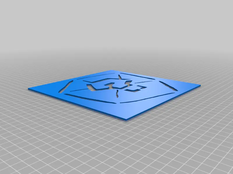 Mario kart Item box stencil