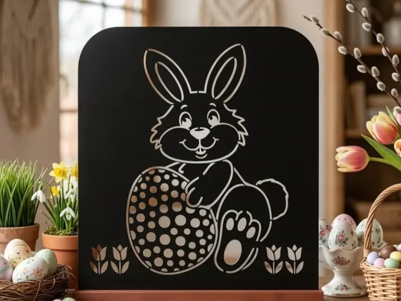 Cute Bunny Easter Decor 