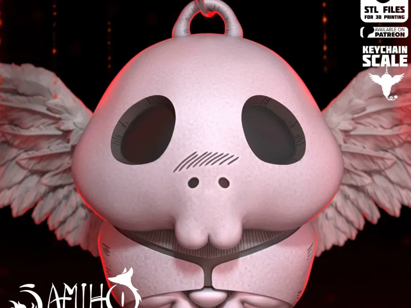 Samiho Studios - Kogane Keychain: STLs ready for printing