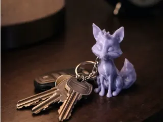 Fox Keychain