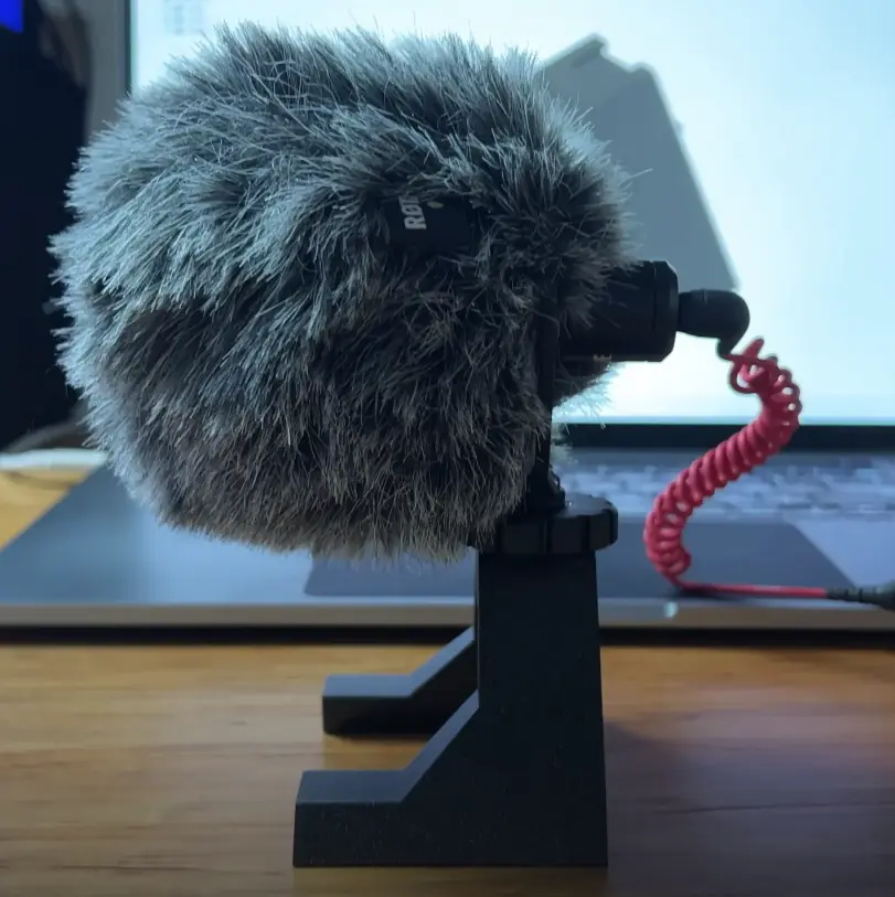 Mic Legs - Un soporte para micrófonos de cañón y zapatas 3
