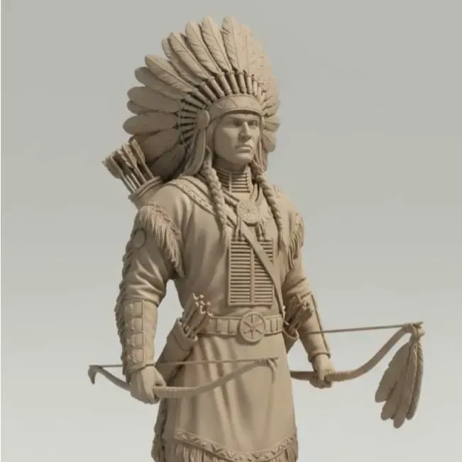 Índio Apache Americano