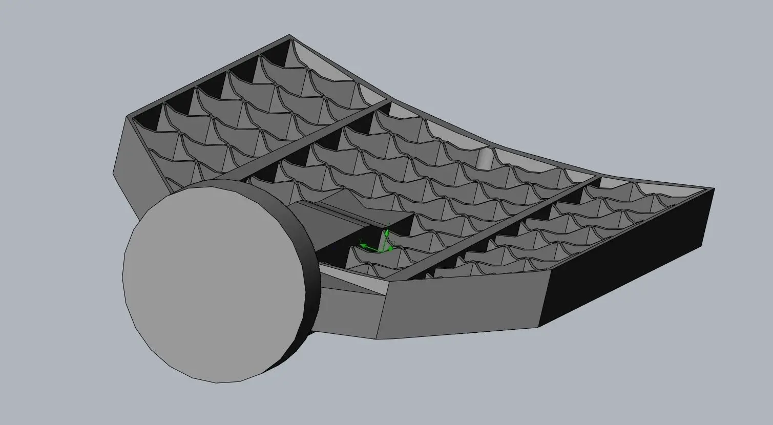 Falcon 9 Gridfin Printable Model