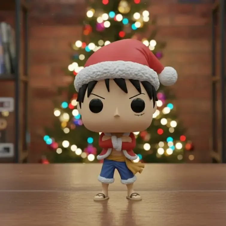 Funko Pop Christmas Luffy One Piece