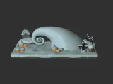 Diorama Extraño mundo de Jack-1