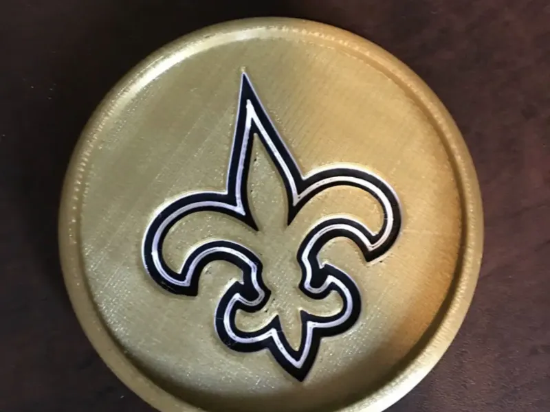 New Orleans Saints Coaster