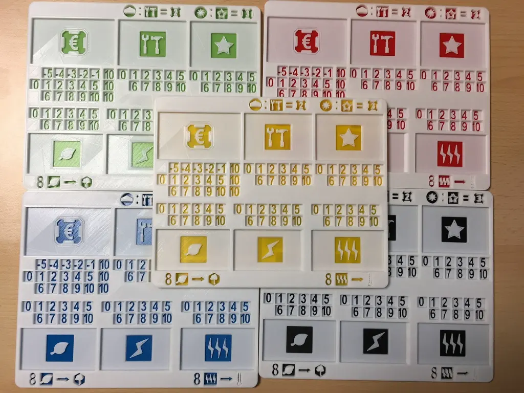 Terraforming Mars Player Board