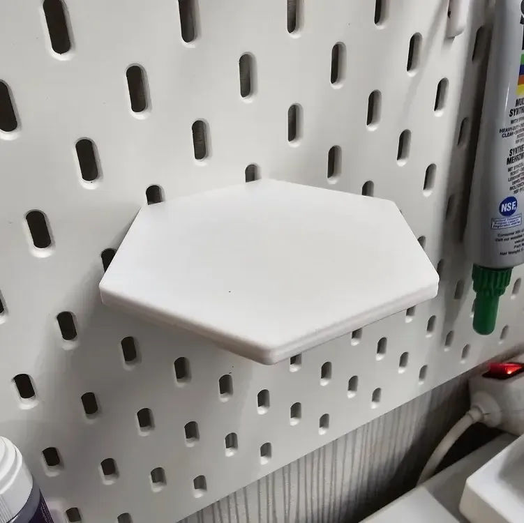 Ikea skadis hexagonal shelf