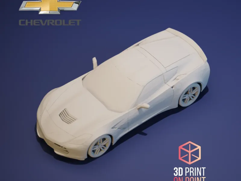 CHEVROLET CORVETTE C7 STINGRAY - 3D MODEL
