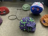Spikester the Snuggle Hazard Mini - Magnet and Keychain 8mm-1