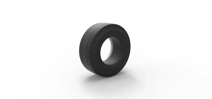 Props & Terrain STL Download - Whitewall rear tire of vintage dragster ...