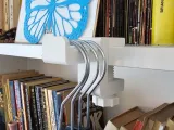 Furniture Clip-On Hanger Support No-Drill Wardrobe Extension-1