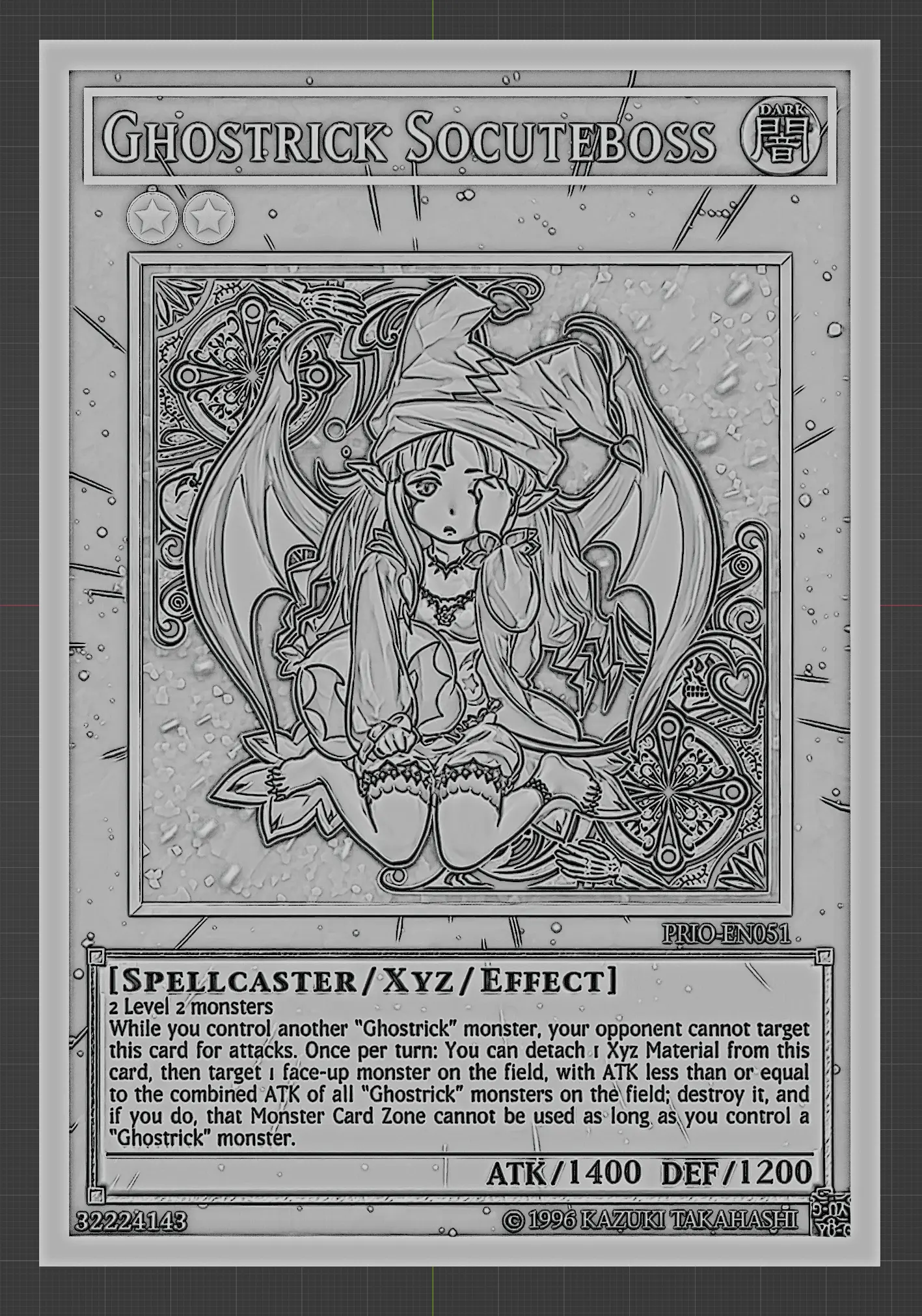 GHOSTRICK SOCUTEBOSS - YUGIOH