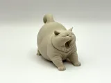 Yawning Chonk Cat-3
