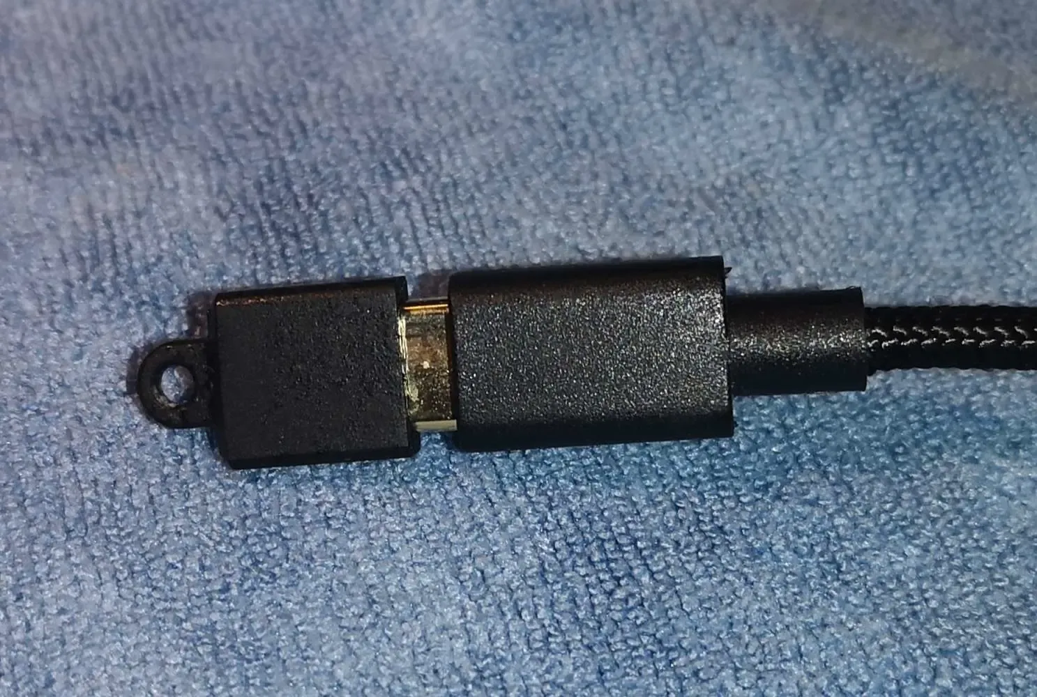 Protection for USB C plug