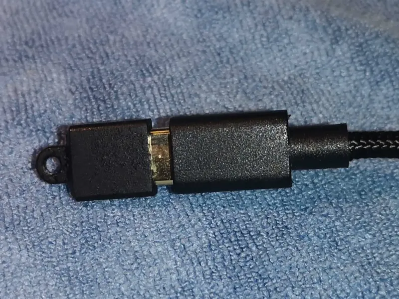 Protection for USB C plug