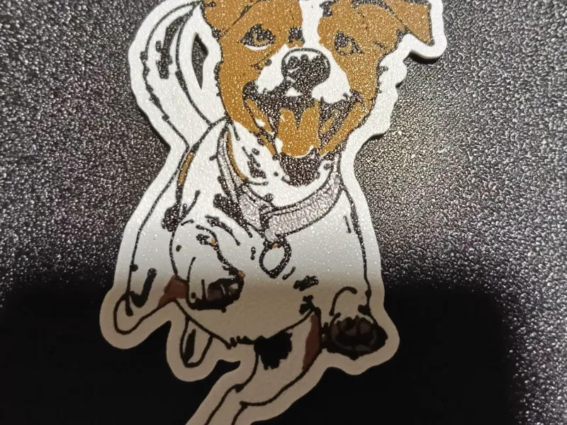 jack russell portachaves