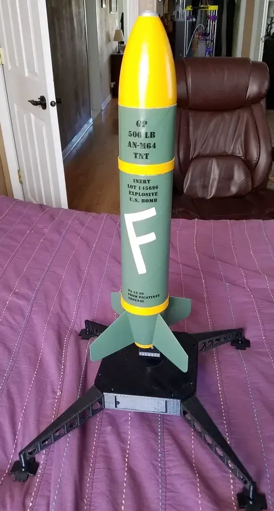 Pringles F-Bomb Model Rocket