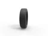 Front tire of Vintage Funny Car Scale 1:25-3