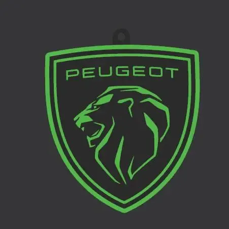 Peugeot Keychain com Aba