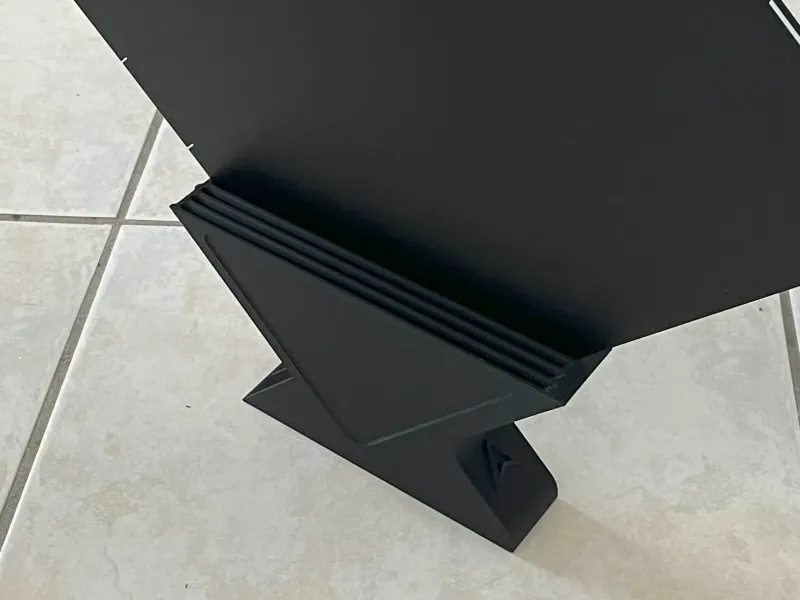 Remixed Bed Plate Holder - Creality Logo