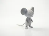 Chibi Mouse Figurine Cute Character 3D Printable-1
