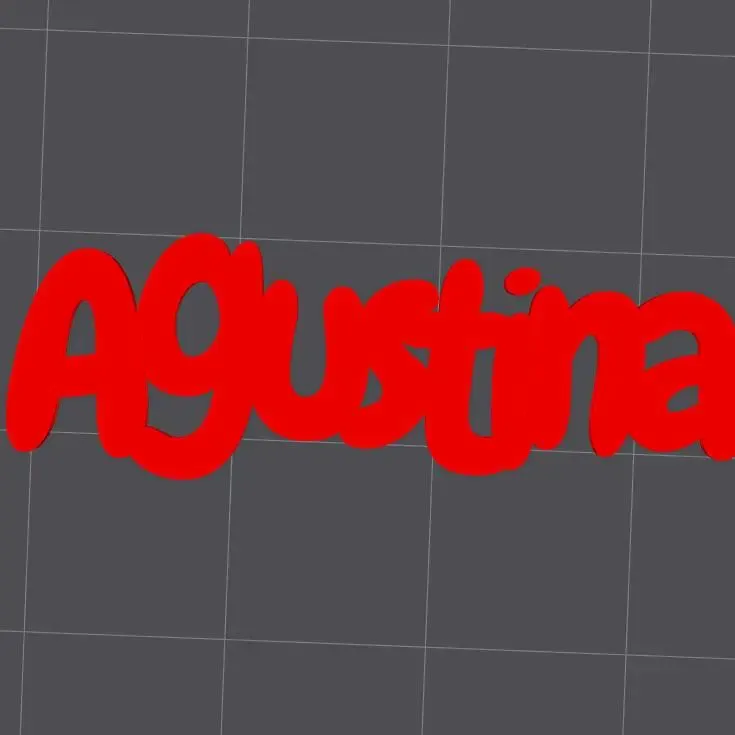 AGUSTINA - Sliding name for pencil
