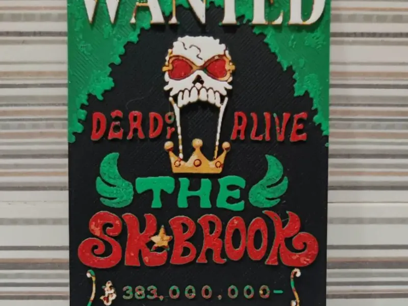 Hueforge style letter from Brook