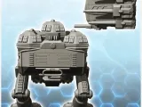 Hidos combat robot (15) - miniatures warhammer mini RPG scen-2