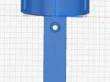 Halter für schmale Spraydosen mit 53 mm Durchmesser-1