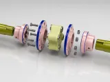 Flexible Pin Bush Coupling STL Bushed Shaft Coupling Assembl-2