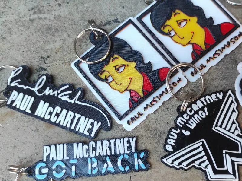 pack llaveros paul mc cartney
