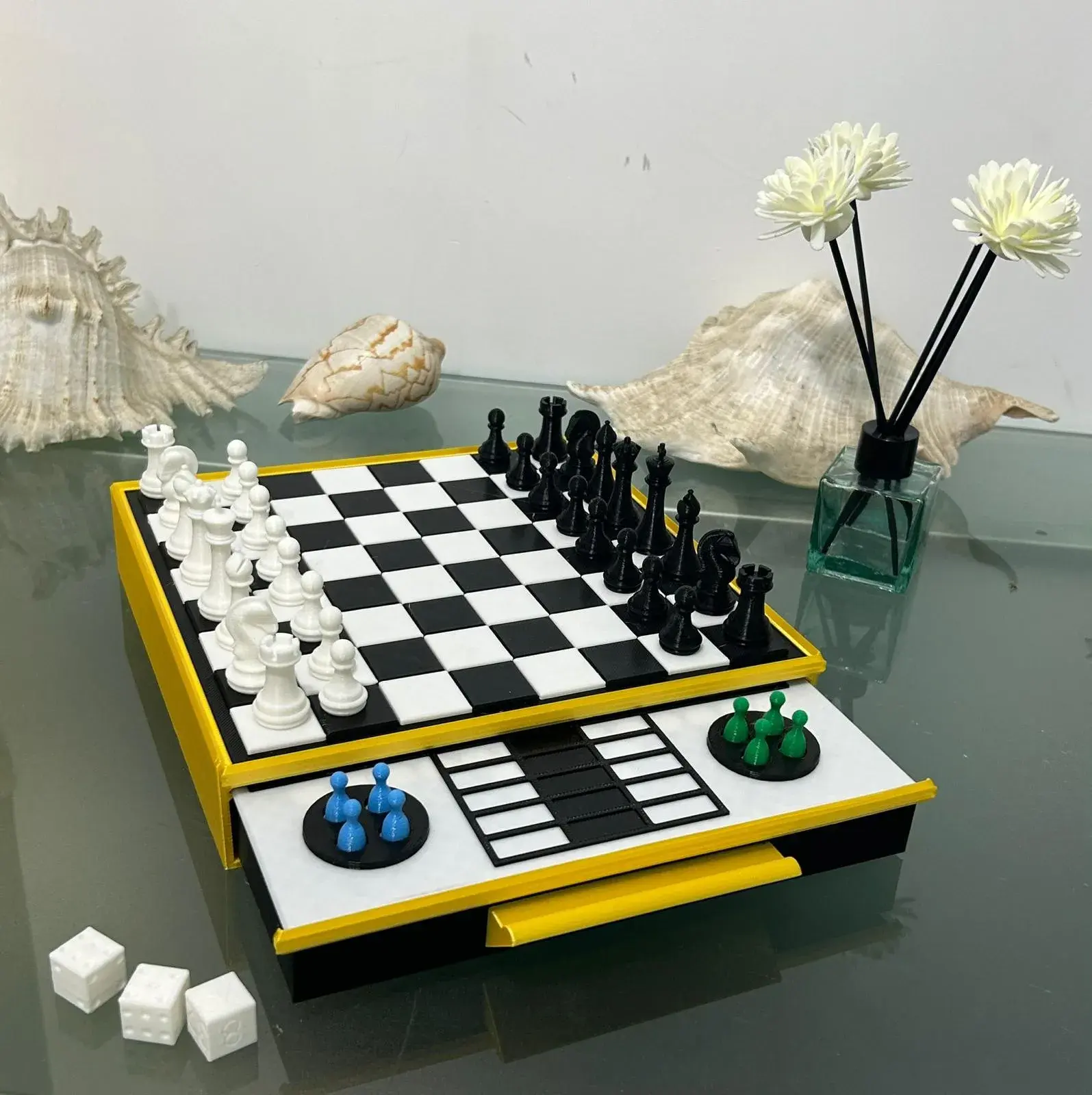 5 In 1 Board Game Set - Mini Version