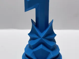 First place trophy