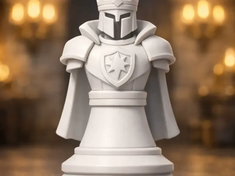 King Guild Leader Chess Piece