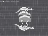 Modello di scheletro di dinosauro-1