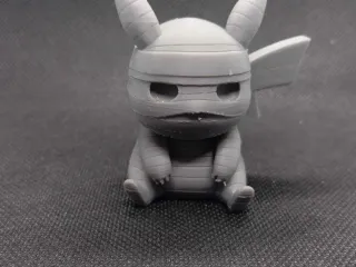 Pikachu Mummy Figure Pokemon Fanart Creature Toy