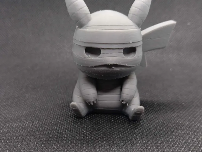 Figura de Pikachu Momia, Juguete Criatura Fanart de Pokémon