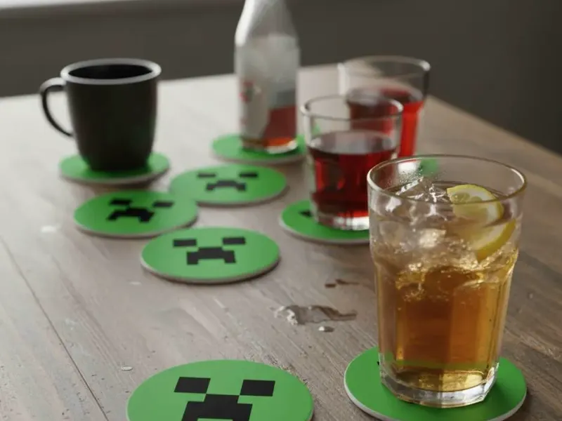 Cup Holder Minecraft - Creeper
