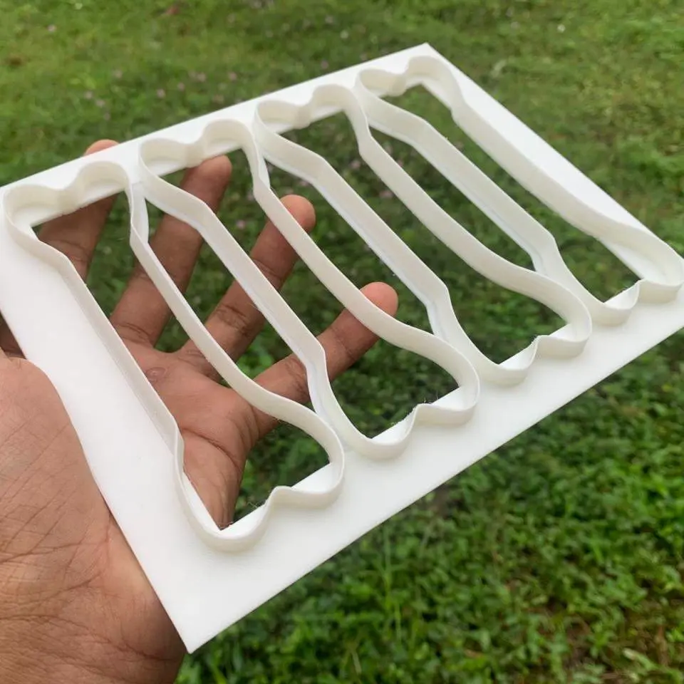 Dog bone cookie cutter