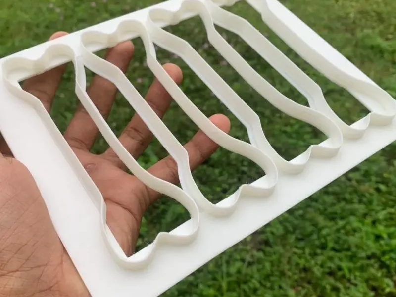 Dog bone cookie cutter