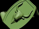 Bull Textured Ring-5