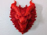 Fire Dragon Wall Mount Display-3