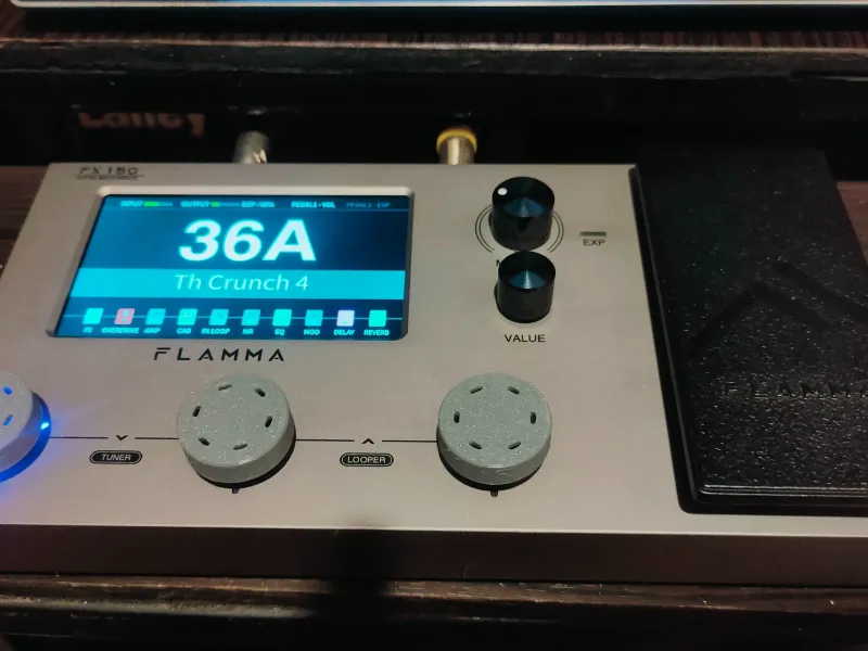 Manopola interruttore a pedale Guitar FX - Flamma