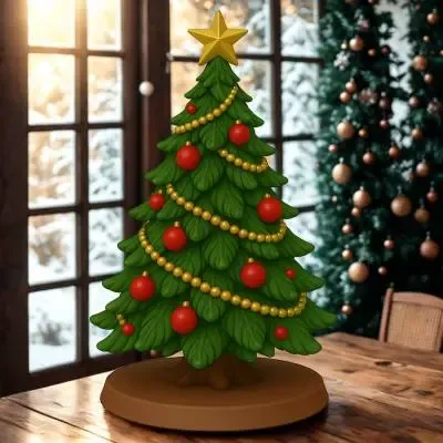 Weihnachtsbaum - Schreibtischlampe WorkShop3D