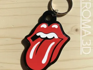 The Rolling Stones keychain - multicolor